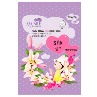 Mijin MJ Care Daily Silk mask pack Маска тканевая с аминокислотами шелка