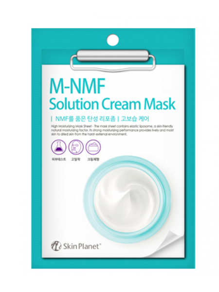 Mijin Skin Planet M-MNF solution Cream Mask Тканевая кремовая маска с  натуральным увлажняющим фактором