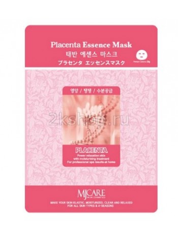 Mijin  Placenta Essence Mask  Тканевая маска плацента