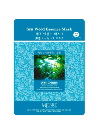 Mijin Sea Weed Essence Mask Маска тканевая морские водоросли