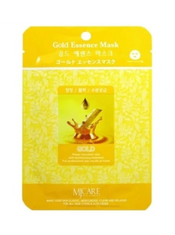 Омолаживающая тканевая маска с золотом Mijin  Gold Essence Mask