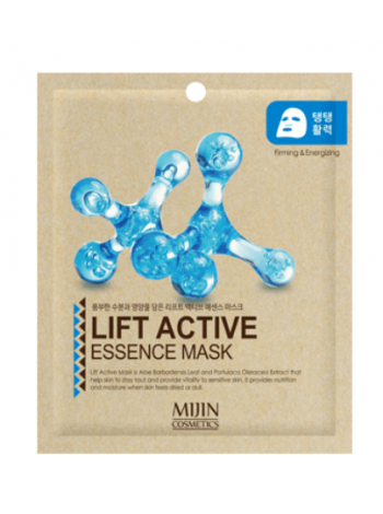 Mijin Cosmetics Lift Active  Essence Mask  Антивозрастная тканевая маска с эффектом лифтинга