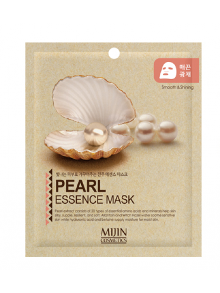 Mijin Cosmetics Pearl Essence Mask Тканевая маска с жемчугом