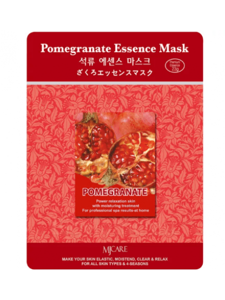 Mijin Pomegranat Essence Mask  Маска тканевая с экстрактом граната
