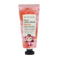 Крем для рук с Персиком Milatte Fashiony Fruit Hand Cream Peach 