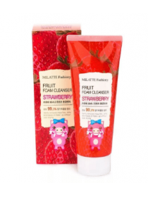 Крем для рук с клубникой Milatte Fashiony Fruit Hand Cream Strawberry 