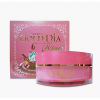 Miskin Гидрогелевые патчи для глаз с  зкстрактом красного вина Gold Dia Wine Hydro Gel Eye Patch 