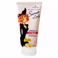 Mukunghwa Deep cleansing soap secret lady with apple Пенка для умывания яблоко