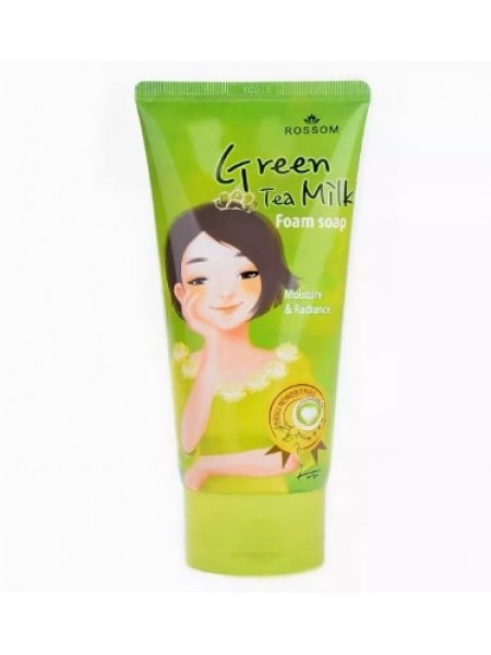Mukunghwa Green tea milk foam soap Пенка для умывания с зеленым чаем