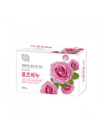 Мыло для сияния кожи с дамасской розой Mukunghwa Rose Beauty Soap