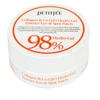 Petitfee Гидрогелевые патчи для век с  коллагеном и коэнзимом Q10 Collagen & CoQ10 Hydrogel Eye Patch (60 шт.)