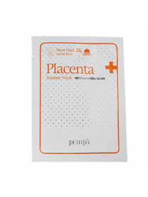 Гидрогелевая маска с плацентой и экстрактами растений Petitfee Placenta Hydrogel Mask Pack 
