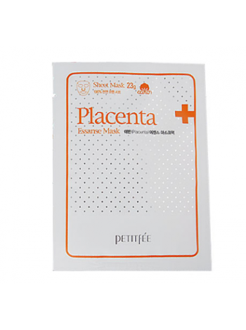 Гидрогелевая маска с плацентой и экстрактами растений Petitfee Placenta Hydrogel Mask Pack 
