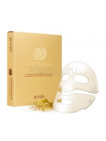 Petitfee Gold & Snail Hydrogel Mask Pack Гидрогелевая маска с золотом и экстрактом улитки