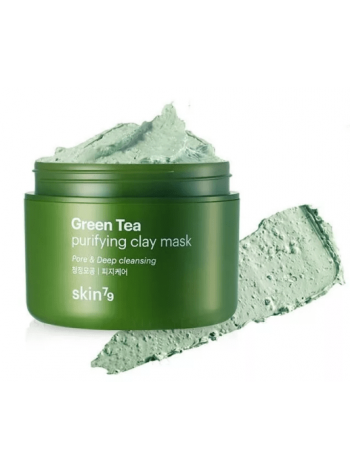 SKIN79 Green Tea Clay Mask Очищающая глиняная маска с зеленым чаем