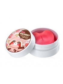Гидрогелевые патчи для глаз и щек Secret KeyPink Racoony Hydro-Gel Eye & Cheek Patch