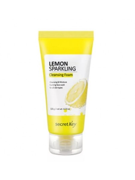 Освежающая пенка с экстрактом лимона Secret Key Lemon Sparkling Cleansing Foam 