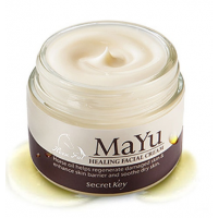 Питательный крем для лица с лошадиным жиром Secret Key Mayu Healing Facial Cream