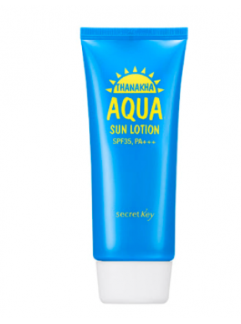 Secret Key Thanakha Aqua Sun Lotion SPF35 PA+++  Лосьон солнцезащитный увлажняющий 