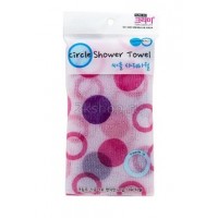 Мочалка для душа (28х95) Sung Bo Cleamy CLEAN&BEAUTY Circle Shower Towel 