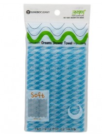 Мочалка для тела (28х90)  Sung Bo Cleamy CLEAN&BEAUTY Dreams Shower Towel 