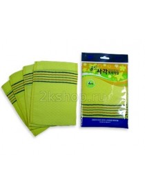 Мочалка для тела из вискозы Sung Bo Cleamy Viscose Squared Bath Towel 