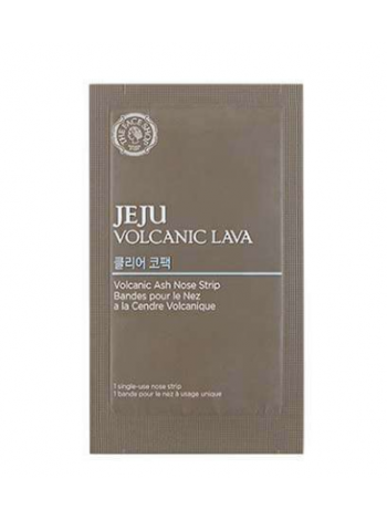 The Face Shop Jeju Volcanic Lava Pore Clear Nose Strip Полоски для носа очищающие
