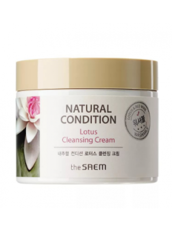 The Saem Natural Condition Lotus Cleansing Cream Крем очищающий c лотосом