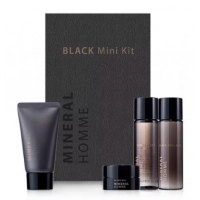 The Saem Mineral Homme Black Mini Kit Набор  миниатюр мужской увлажняющий тревэл версия
