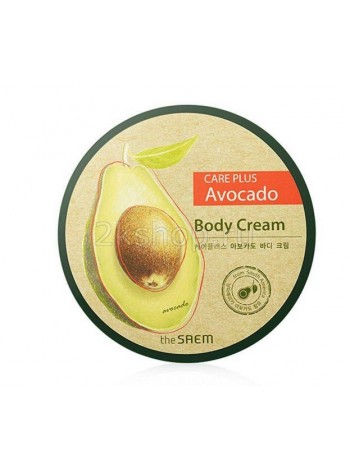 The Saem Care Plus Avocado Body Cream Крем для тела с экстрактом авокадо 