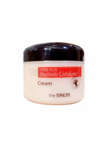 The Saem Care Plus Baobab Collagen Cream  Крем коллагеновый баобаб