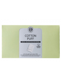 The Saem Cotton Puff(new)   Спонжи косметические из 100% хлопка 80шт
