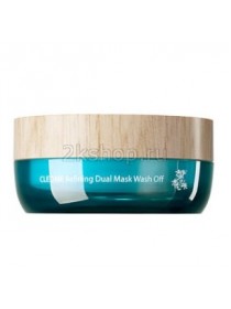 The Saem Cleome Refining Dual Mask Wash Off  Мульти-маска для лица с экстрактом клеомы 