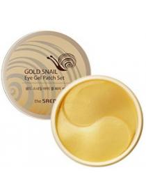 THE SAEM Snail Патчи для глаз с экстрактом муцина улитки для век 60шт Gold Snail Eye Gel Patch Set 