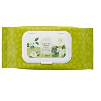 The Saem  Healing Tea Garden Green Tea Cleansing Tissue Салфетки очищающие с экстрактом зеленого чая