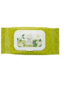The Saem  Healing Tea Garden Green Tea Cleansing Tissue Салфетки очищающие с экстрактом зеленого чая