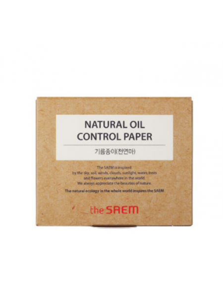 The Saem Natural Oil Control Paper Салфетки матирующие