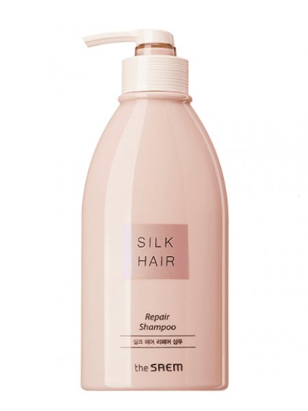 The Saem Silk Hair Repair Moisture Shampoo Восстанавливающий увлажняющий шампунь для волос