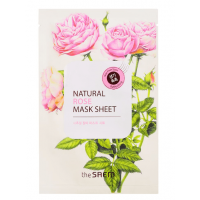 The Saem Natural Rose Mask Sheet Маска тканевая  с экстрактом розы