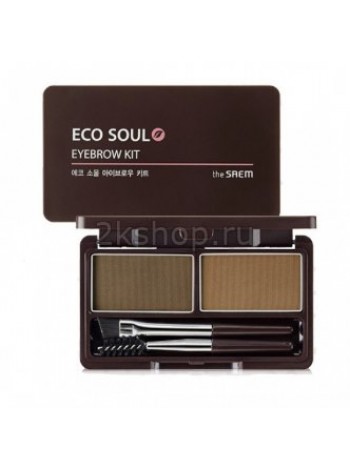 The Saem Eco Soul Eyebrow Kit Пудра для бровей