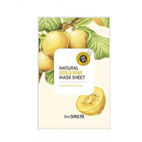 The Saem Natural Gold Kiwi Mask Sheet Маска тканевая с экстрактом киви 