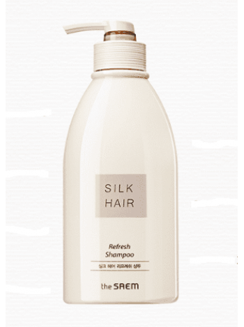 Освежающий шампунь для волос  The Saem Silk Hair Refresh Shampoo 