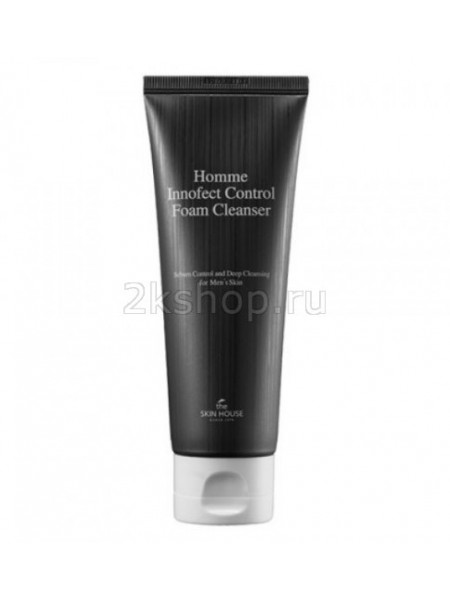 The Skin House Homme Innofect Control Foam Cleanser Глубокоочищающая пенка для мужской кожи