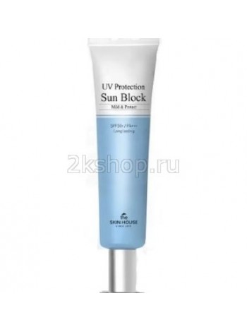 The Skin House UV Protection Sun Block  SPF50+ PA+ ++30ml  Солнцезащитный крем
