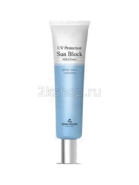 The Skin House UV Protection Sun Block  SPF50+ PA+ ++30ml  Солнцезащитный крем
