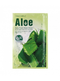 Tony Moly Daily Fresh Mask Sheet Aloe Набор масок с экстрактом алоэ