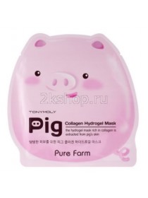 Гидрогелевая Маска с коллагеном Tony Moly Pure Farm Pig Collagen Mask 