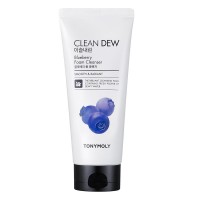 Tony Moly Clean Dew BlueBerry Foam Cleanser Пенка для умывания  с экстрактом черники