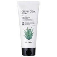 Tony Moly Clean Dew Aloe Foam Cleanser Пенка для умывания 