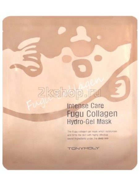 Маска гидрогелевая с коллагеном Tony Moly Intense care fugu collagen hydrogel mask 